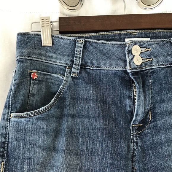 Hudson Collin fra jeans Rolled Hem Flap Pocket Size 26 - Picture 5 of 13
